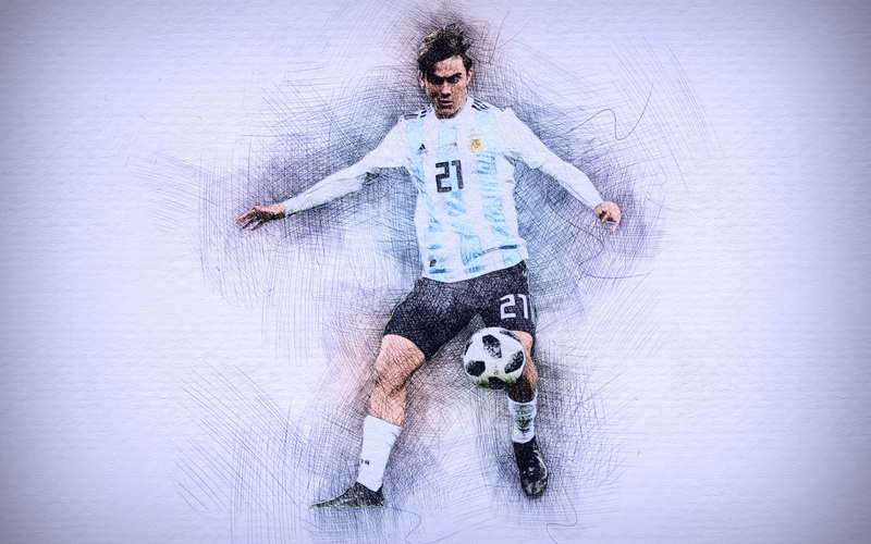 Paulo Dybala, Argentinian, Soccer, 4K