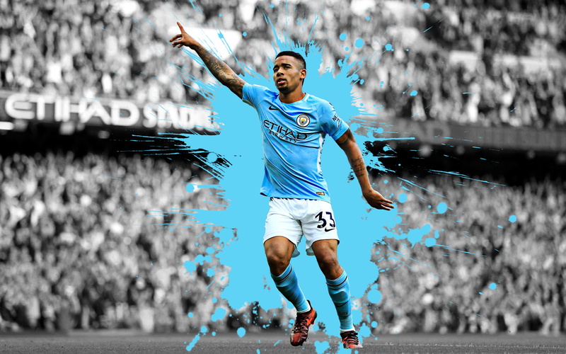Manchester City F.C., 2K, Brazilian, Soccer, Gabriel Jesus
