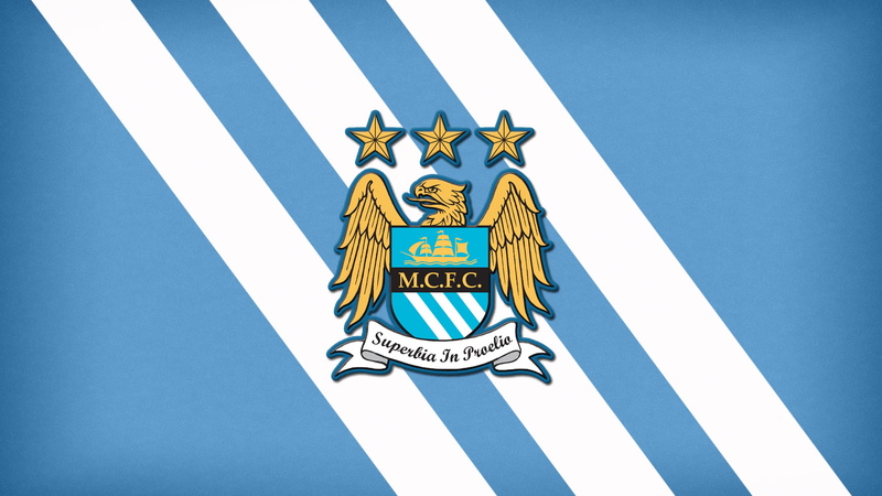Emblem, Manchester City F.C., Soccer, Logo, 1080P