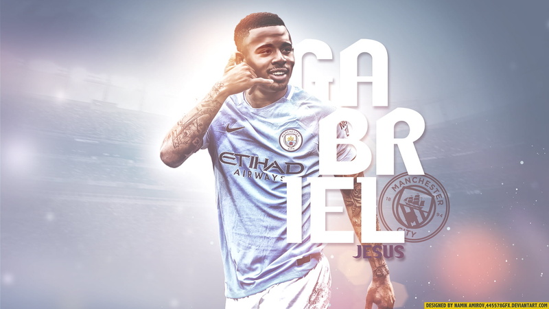 Brazilian, Gabriel Jesus, 1080P, Soccer, Manchester City F.C.