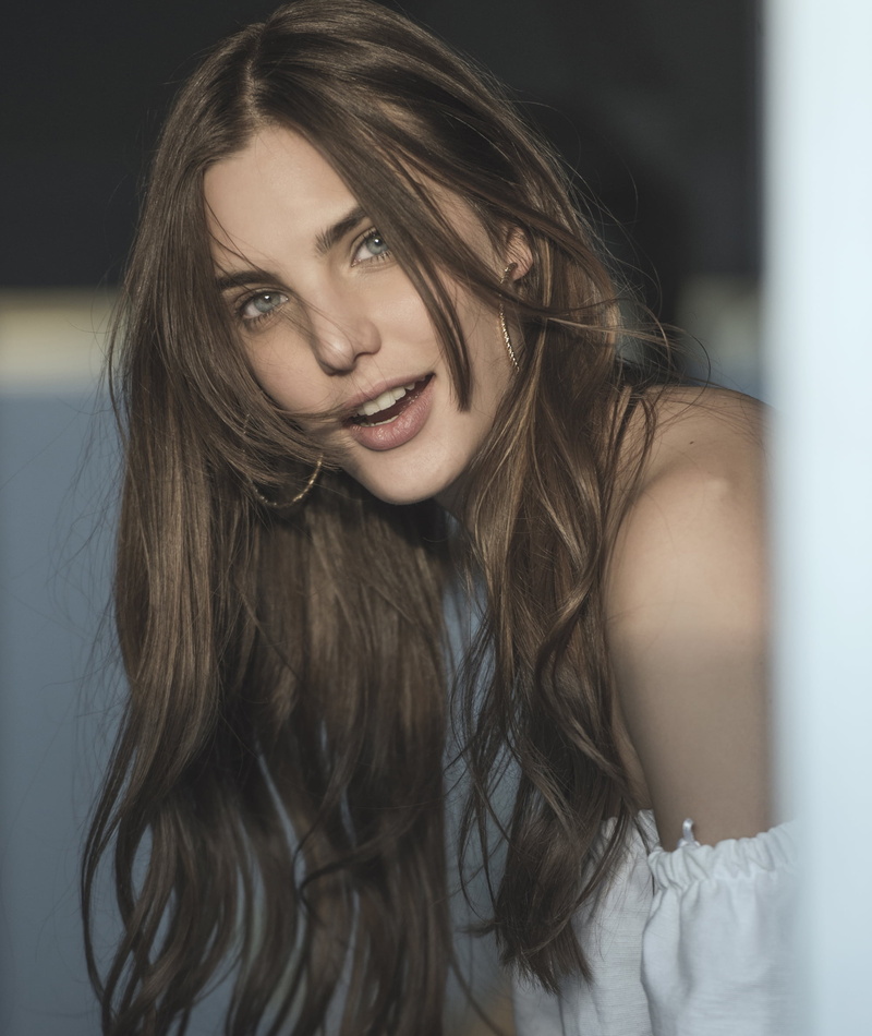 women, blue eyes, Argentinian, Macarena Achaga, brunette, long hair, actress, 1080P