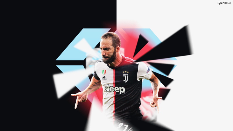 Juventus F.C., Argentinian, Gonzalo Higuaín, Soccer, 1080P