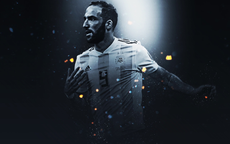 Gonzalo Higuaín, 4K, Argentinian, Soccer