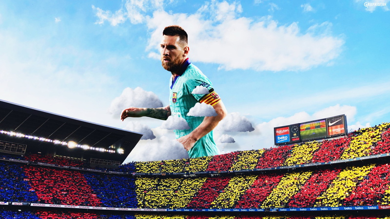 4K, FC Barcelona, Soccer, Argentinian, Lionel Messi