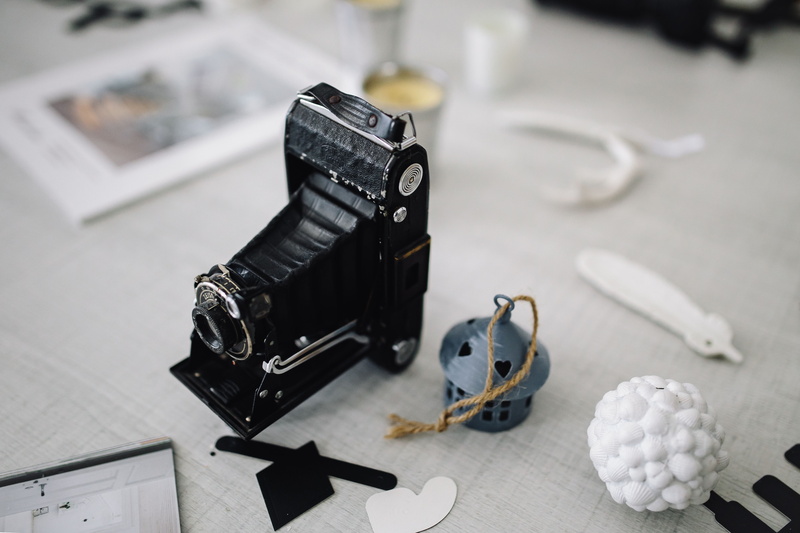 focus on foreground, indoors, photography themes, Vintage, close-up, old-fashioned, contemporary, film industry, still life, creativity, equipment, sewing needle