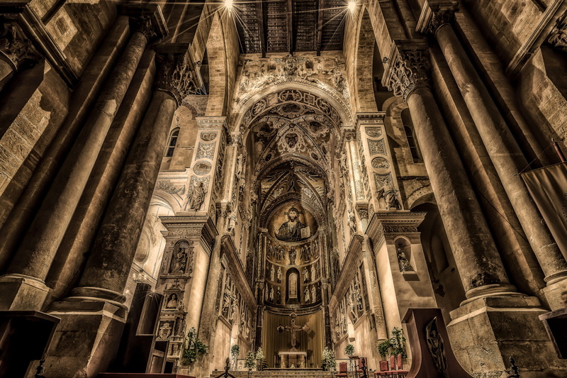 1080P, Cathedral of Syracuse, Columns, Cathedral, Cathedrals, Architecture