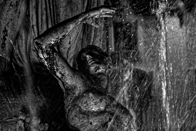 trunk, sculpture, woman, statue, syracuse, creativity, nature, representation, spooky, focus on foreground, plant, day, 2K, art and craft, tree trunk