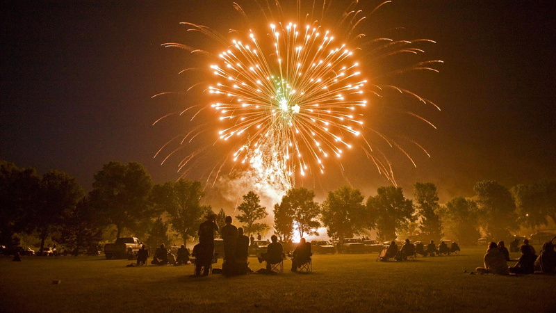 Mn, USA, Independence Day, Morton, 1080P, salute, fireworks