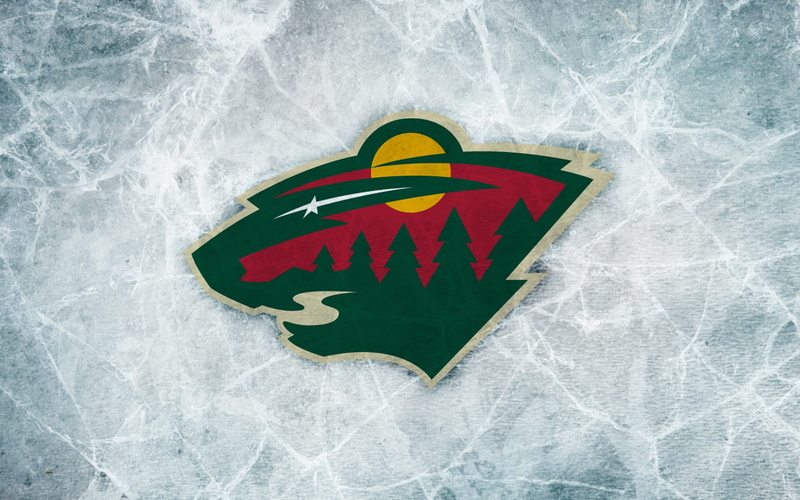 emblem, 1080P, beast, Mn, hockey club, ice, Minnesota Wild, the sun, NHL, forest
