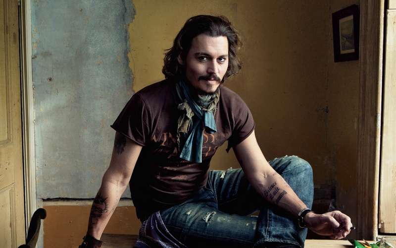 2K, depp, actor, johnny, haircut