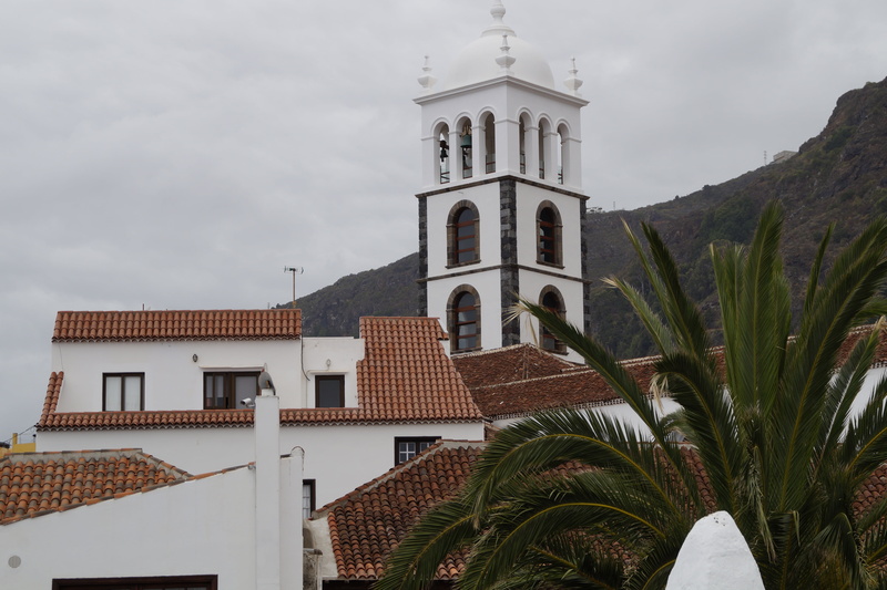 place of worship, built structure, church, outdoors, tenerife, garachico, religion, architecture, 5K, plant, low angle view, tree, belief, historically