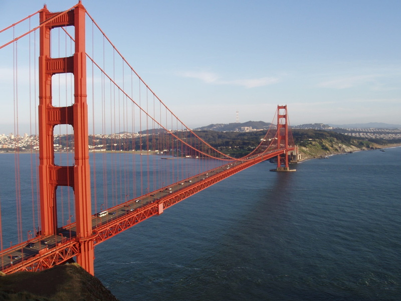 tourism, connection, traffic, sea, nature, built structure, outdoors, travel Locations, uSA, cable, 1080P, golden Gate Bridge, northern California, famous