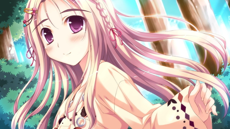 tomone, ni, 1080P, hair, girl, iro, koi, keri, ide, character, pink, waga, anime, wa, harukaze, long, 1920x1080, iro ni ide keri waga koi wa, tomone harukaze
