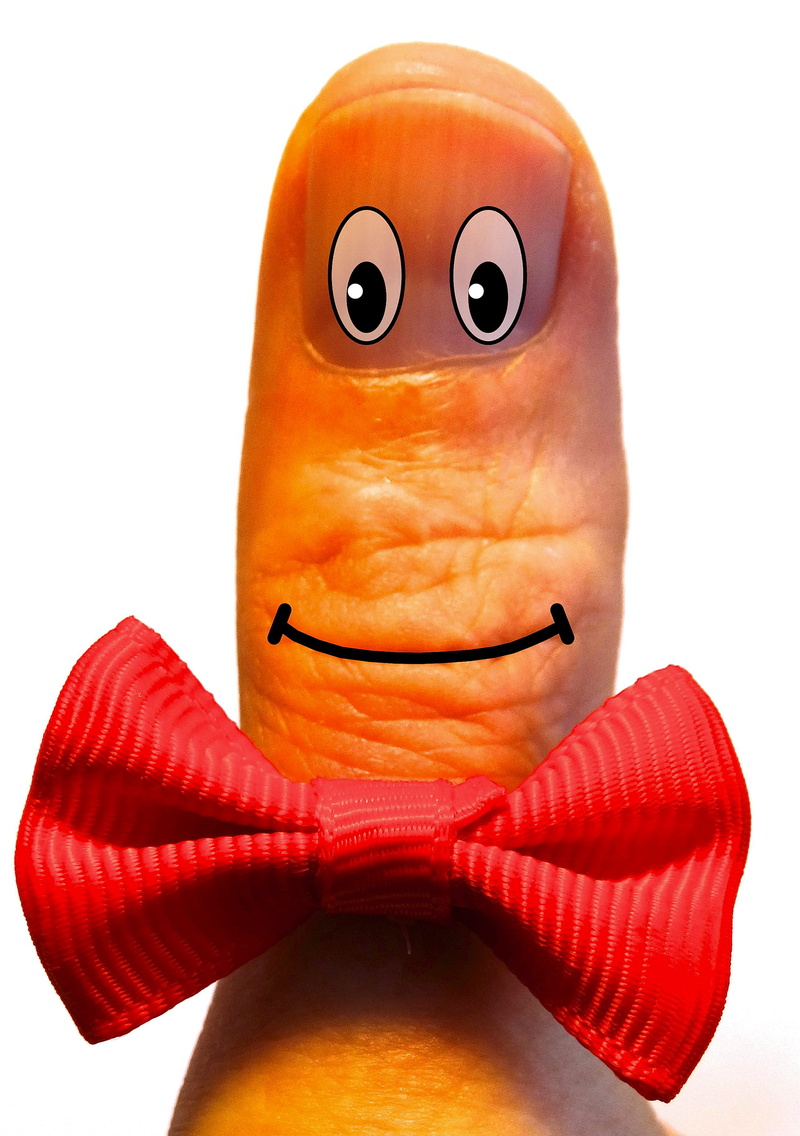 gentleman, human body part, good friends, cut out, art and craft, white background, humor, red, still life, body part, joy, thumb males, Males, anthropomorphic