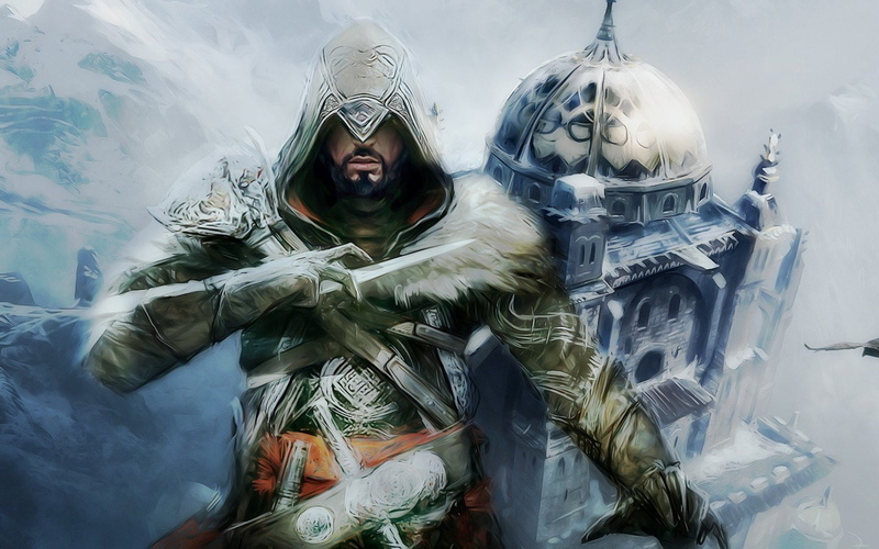 720P, creed, blade, artwork, hidden, firenze, assassin, ezio, revelations, assassins, auditore