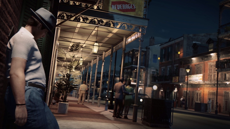1080P, the city, lights, Mafia 3, night, game, 2016, Mafia III