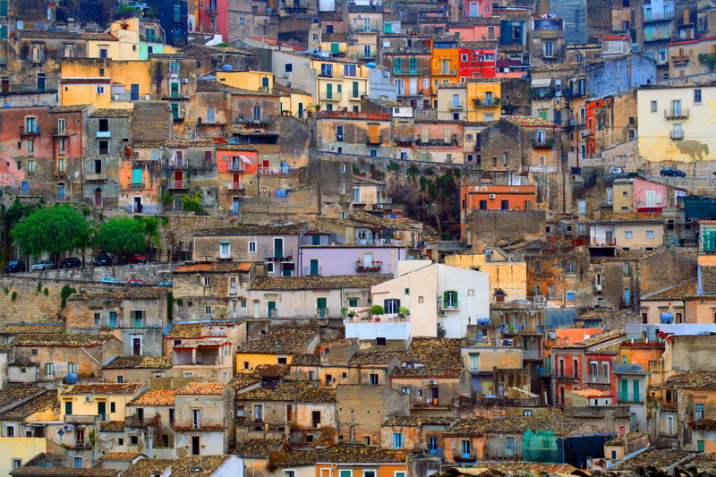 architectural, landscape, europe, crowd, full frame, community, mediterranean, texture, european, 1080P, italy, old, nature, village, day, built structure