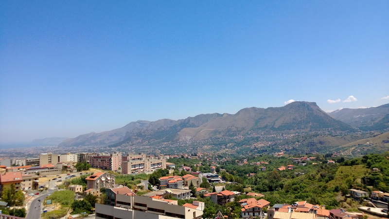 scenics - nature, 2K, apartment, Sicily, building, Italy, sicilian, vacation, mountain, outdoors, tree, residential district, nature, arid climate, mountains