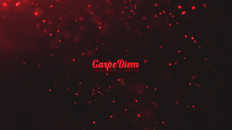 Carpe Diem, red, 5K