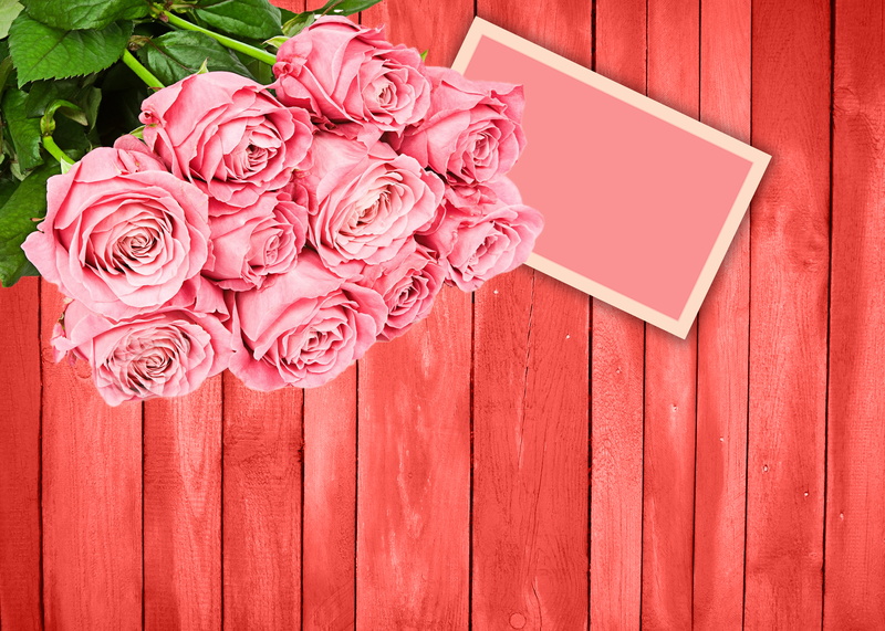 red, no people, pink color, flower arrangement, fragility, rosa, bunch of flowers, dedicated, flowering plant, romantic, nature, pink, background wood