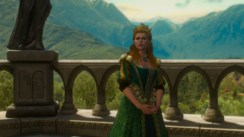 video game characters, crown, modding, The Witcher, women, The Witcher 3: Wild Hunt - Blood and Wine, anna henrietta, The Witcher 3: Wild Hunt, 1080P