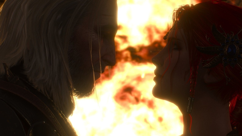 The Witcher 3: Wild Hunt - Blood and Wine, The Witcher, 1080P, The Witcher 3: Wild Hunt, Triss Merigold, Geralt of Rivia