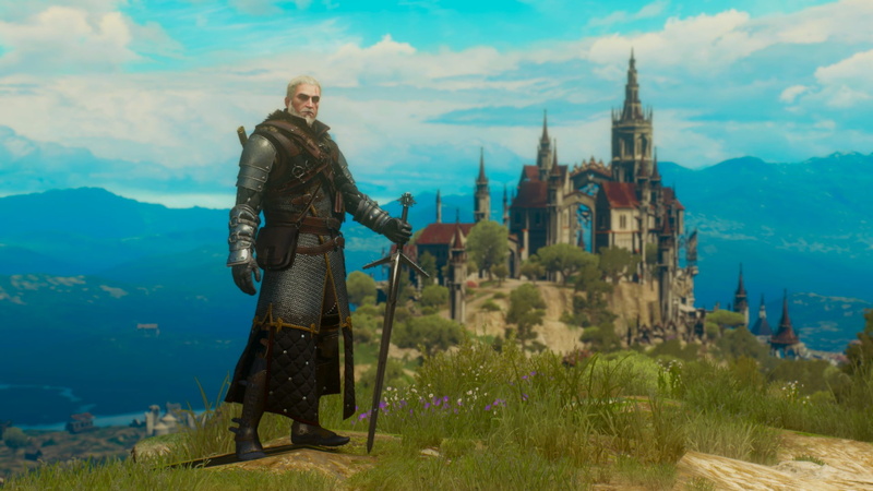 Geralt of Rivia, Toussaint, 1080P, The Witcher 3: Wild Hunt, The Witcher 3: Wild Hunt - Blood and Wine, The Witcher