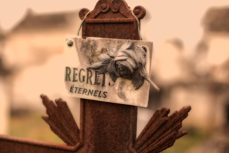 toussaint, focus on foreground, cemetery, religion, falls, old, message, emotion, human representation, 1080P, no people, nature, art and craft, wood - material