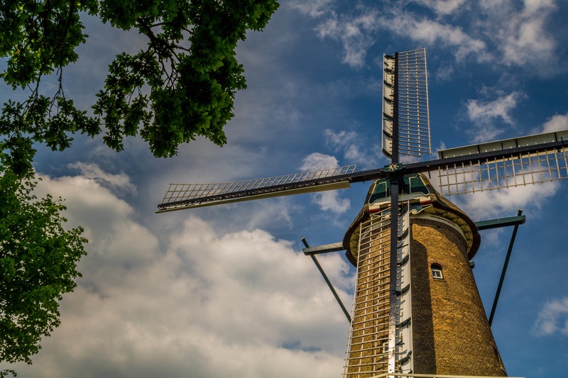 renewable energy, grain, mill, dutch windmill, holidays, turbine, flour, bread, cloud - sky, historically, wind power, no people, wind, traditional windmill