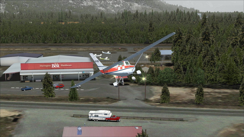 town, closer, store, 1080P, aircraft planes