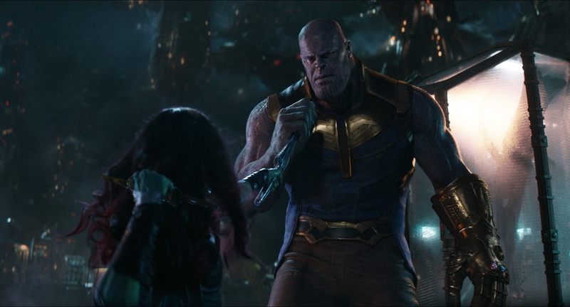 gamora, kill, try, saldana, josh, thanos, brolin, zoe, 1080P
