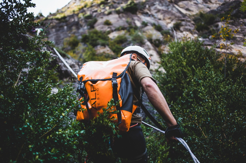 Nature and Landscapes, nature, Backpack, spraying, men, clothing, growth, working, Trip, safety, Outdoor, real people, Adventure, plant, climber, photo