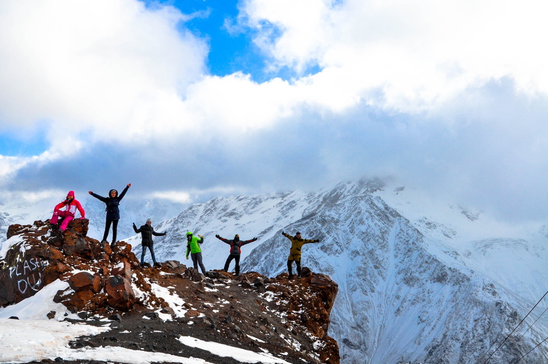 sport, cold, climbing, peak, elbrus, mountain, cold temperature, hiking, adventure, snowcapped mountain, sky, landscape, activity, 2K, climber, outdoors
