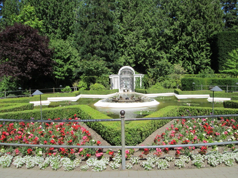 nature, formal garden, park, no people, growth, botanical, pond, 1080P, outdoors, ornamental garden, public, spraying, star pond, flowering plant, beauty in nature