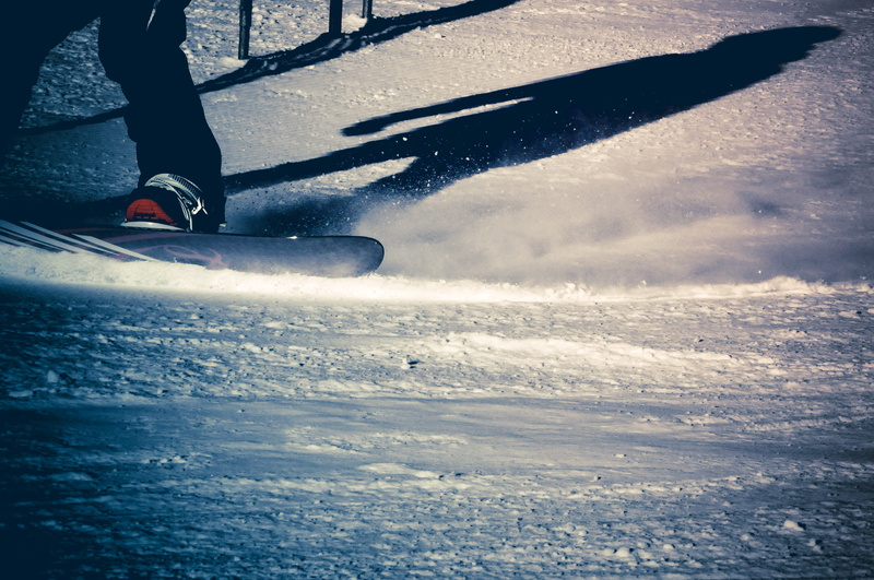 low section, civetta, outdoors, alpes, cold, white, winter, motion, fun, snowboard, skating, shadow, water, board, body part, leisure activity, day, lifestyles