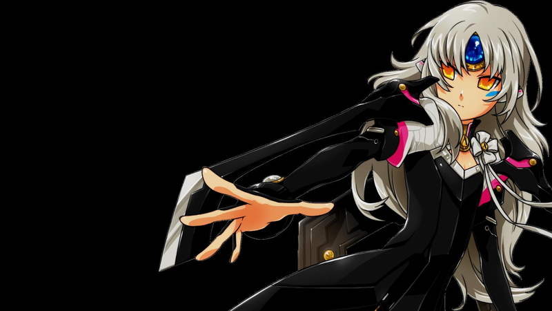 sinister, dark, character, eve, 1080P, emotional, female, white-hair, haired, elsword, animated, game, anime-girl, video-game, gray, silver-hair, serious
