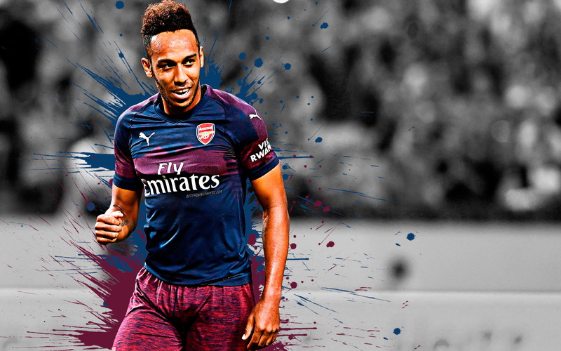 Arsenal F.C., 4K, Soccer, Pierre-Emerick Aubameyang