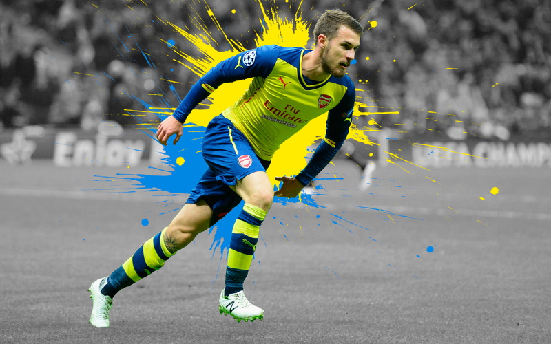 Arsenal F.C., Welsh, Aaron Ramsey, 4K, Soccer