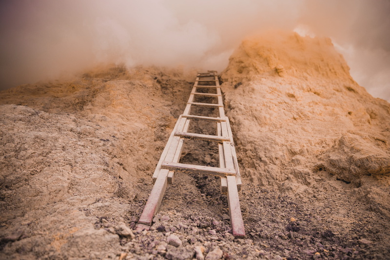 heat - temperature, clouds, season, steps, sky, day, 2K, outdoor, desert, outdoors, mountain, barren, rock climbing, smoke - physical structure, wooden