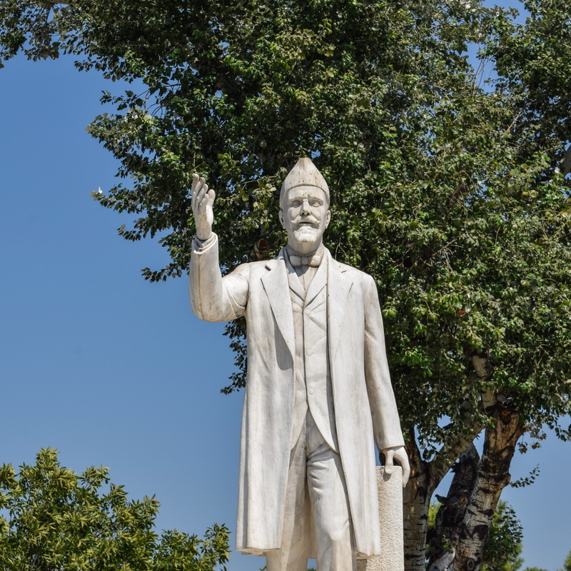 thessaloniki, religion, day, spirituality, sculpture, craft, art and craft, plant, greece, tree, sky, growth, 4K, male likeness, human representation