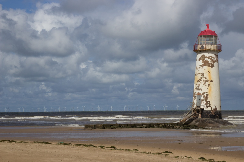 horizon, dramatic sky, day, 5K, horizon over water, water, outdoors, safety, sea view, lighthouse, sea, land, cloud - sky, talacre beach, no people, security