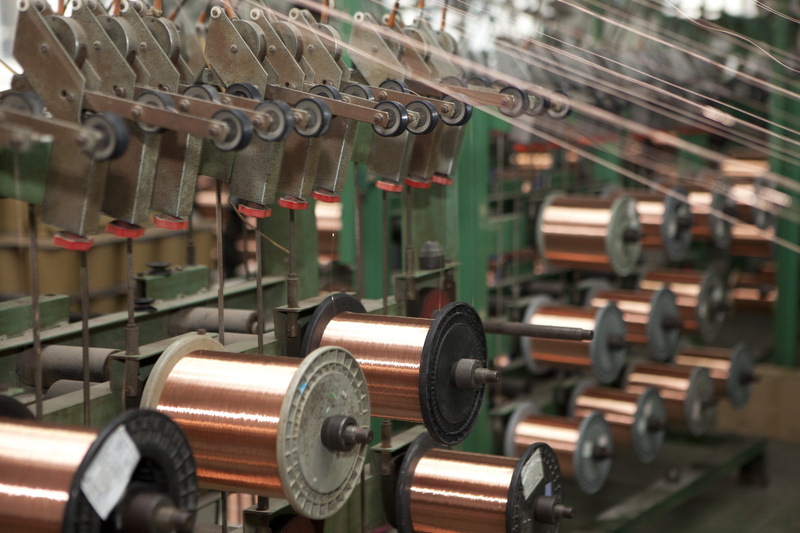 metal, outdoors, factory, selective focus, connection, in a row, wire, day, close-up, transportation, gun, equipment, 5K, metal industry, strength, sport