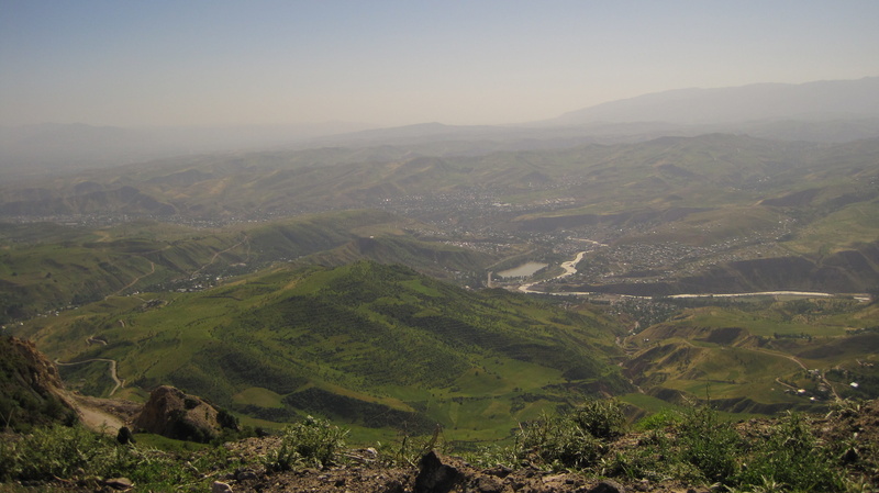 environment, beauty in nature, tajikistan, mountains, scenics - nature, tourism, non-urban scene, remote, no people, camping, sky, height, panorama, plant