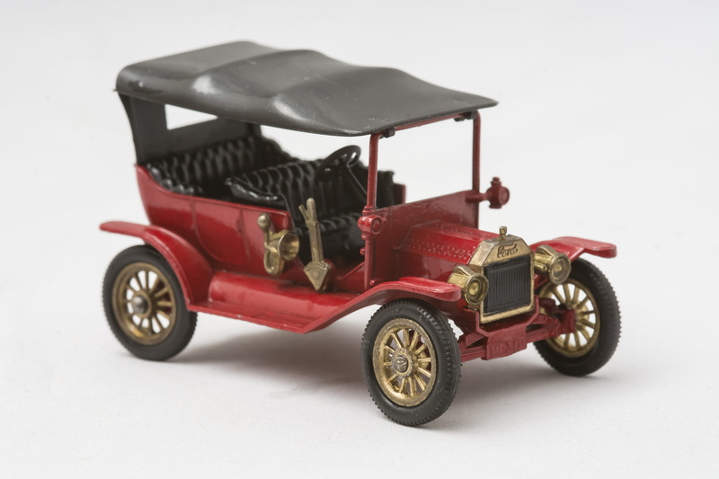 auto, retro, retro styled, matchbox, no people, past, ford t model, nostalgia, toy car, white background, red, found in the cellar, land vehicle, transportation