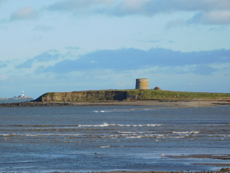 architecture, seascape, ocean, december, sky, lighthouse, coast, scenics - nature, winter, no people, dublin, island, december2015, day, shenick island