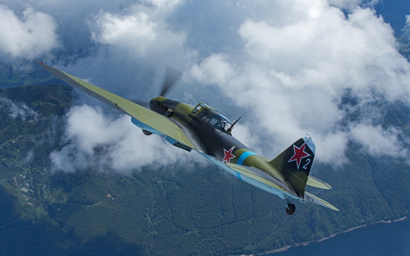 Il-2M3, Il-2, The plane, 1080P, The Second World War, Attack, THE RED ARMY AIR FORCE