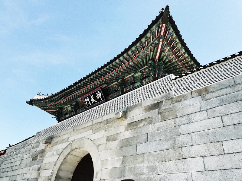 pagoda, temple, built structure, day, travel destinations, south korea, outdoors, worship, history, green, column, human, no people, steeple, the past