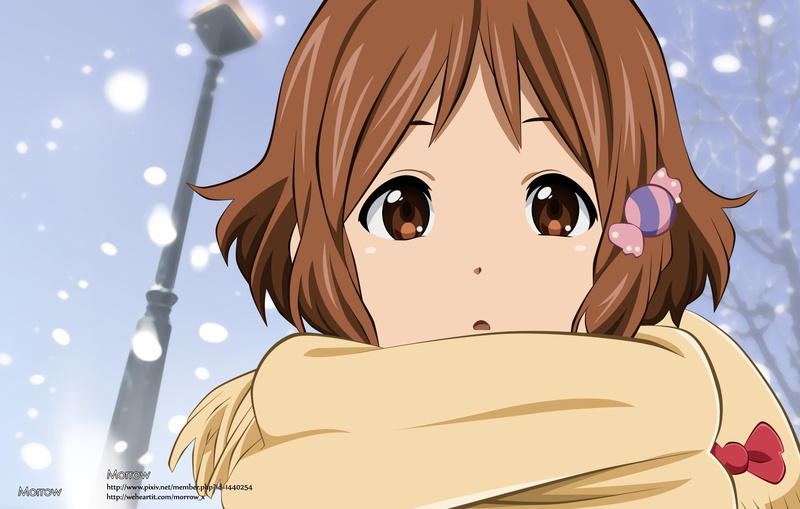 looking at camera, headshot, front view, body part, portrait, child, tamako market, one person, leisure activity, outdoors, real people, women, human head