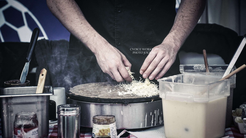 food, midsection, chef, adult, preparing food, men, household equipment, food and drink, kitchen utensil, cooking, one person, concession stand, occupation