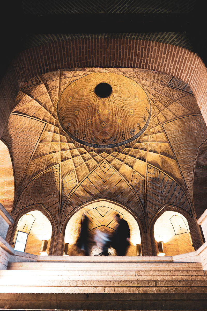 5K, bazaar, wall, place of worship, two, illuminated, sunlight, black, architecture, pattern, design, day, indoors, iran, ceiling, wooden, no people, arch